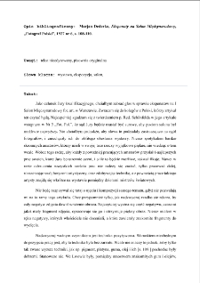 Eksponaty na Salon Międzynarodowy,