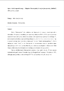 Co to jest fotoreportaż