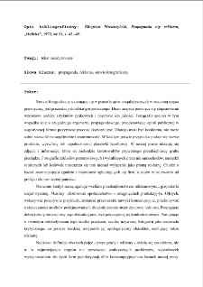 Propaganda czy reklama