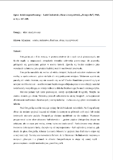 Obraz i rzeczywistość