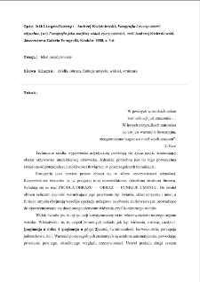 Fotografia i rzeczywistość wizualna