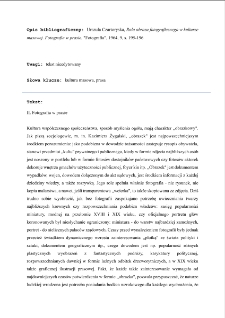 Rola obrazu fotograficznego w kulturze masowej. Fotografia w prasie