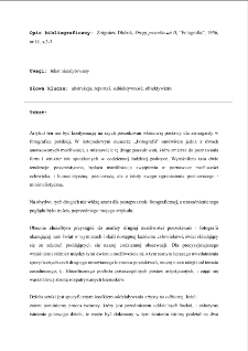 Drogi poszukiwań II