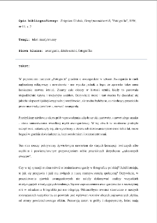 Drogi poszukiwań II