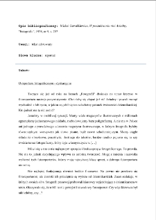 W poszukiwaniu nici Ariadny