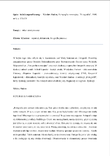 Fotografia narracyjna