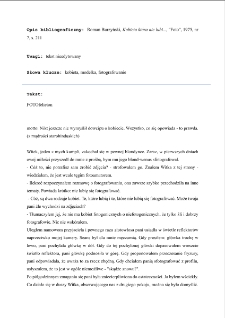 Kobieta która nie lubi...