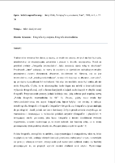 Fotografia wyczerpana