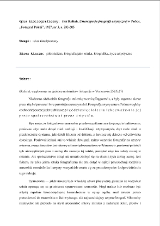 Emancypacja fotografji artystycznej w Polsce