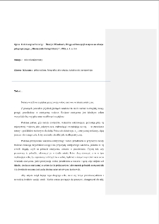 Drogą od koncepcji motywu do obrazu fotograficznego