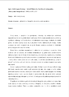 Narodowość a fotografika