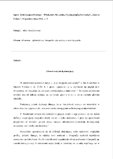 Czy fotografja jest sztuką?