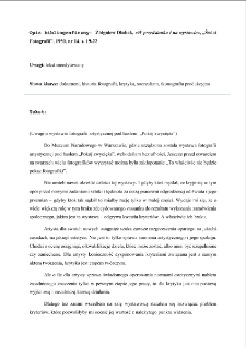 »W przedsionku i na wystawie«
