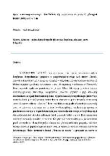 Czy pejzaż może się przeżyć?